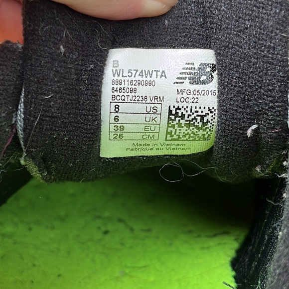 New Balance 574 Sneakers Men’s size 8 in great condition - Picture 8 of 9